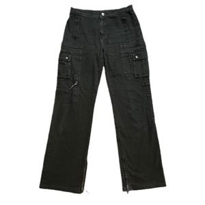 Authentic Versace Black Cargo Jeans